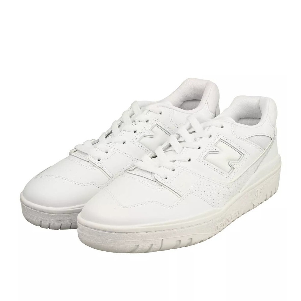 New Balance 550 Brand New All Triple White New Balance Sneaker - Picture 4 of 8